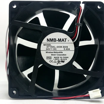 Kullanılan NMB-MAT NMB 12038 12 CM 24 V 0.40 A ATX 4715KL-05W-B39 soğutma fanı