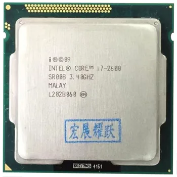 Çekirdek i7 - 2600 i7 2600 3.4 GHz Dört Çekirdekli CPU işlemci 8M 95W LGA 1155
