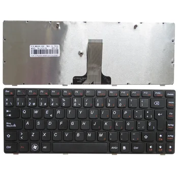İspanyolca Laptop klavye için LENOVO G470 V470 B470 B490 G475 B475E V480C B480 M490 SP Siyah klavye
