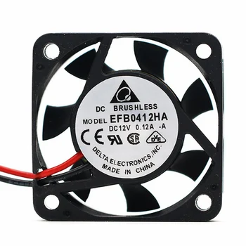 Yeni 4010 12V 0.12 A EFB0412HA 40mm çift bilyalı sessiz soğutma fanı Delta 40*40*10mm