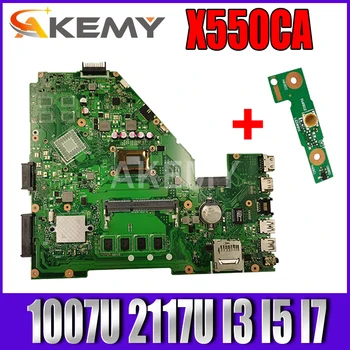 X550CA X550CC Laptop Anakart ASUS için X550CA X550CL R510C Y581C X550C Anakart 1007U 2117U I3 I5 I7 CPU 4GB 0GB RAM