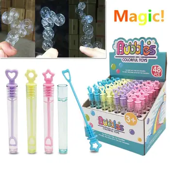 6 PCS Süper Sihirli Kabarcık Sabun Şişeleri Patlama olmaz Kabarcıklar Blower Sihirli Oyuncak Düğün Doğum Günü Partisi Iyilik Kabarcıklar Makinesi çocuk oyuncakları