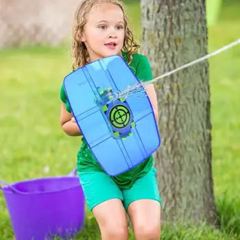 Çocuk Yüksek Basınçlı Su Tabancası Kalkan şeklinde Yaz Su Sürüklenme Sprey Oyuncak Plaj Banyo Oyuncakları Parti Oyunu Açık Eğlence Spor Hediyeler