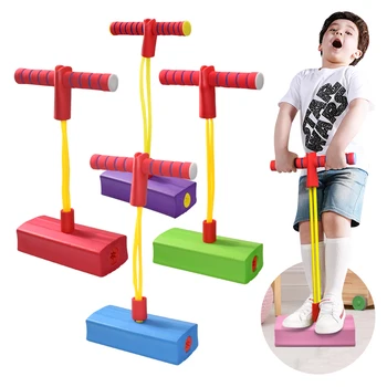 Çocuklar Spor Oyunları Oyuncaklar Köpük Pogo Sopa Jumper Açık Eğlence fitness ekipmanları Kapalı Eğlence Çocuk Duyusal Oyuncaklar Erkek Kız