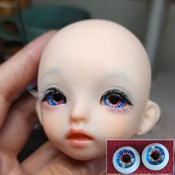BJD Bebek Gözler 12-18mm Basınç Gözler Bebek Aksesuarları İçin 1/8 1/6 1/4 1/3 BJD SD Bebek Çocuk Gözler Hediyeler