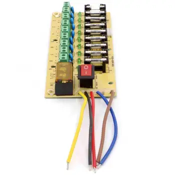 PCB 9 yollu güvenli anahtarlama güç kaynağı tam köprü tipi ışık kurulu Terminal bloğu elektrik akımı anahtarlama güç kaynağı