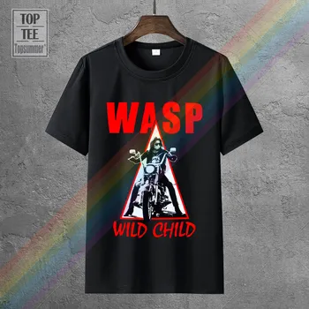 W. A. S. P. vahşı Çocuk ' 85 Ağır Metal Grubu Wasp Twisted Kardeş Yenı Sıyah T Shırt