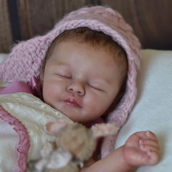 21 inç Büyük Bebek Reborn Bebek Kiti Uyku Dallas Unifished Bebek parçaları