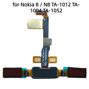 Nokia 8 için / N8 TA-1012 TA-1004 TA-1052 Küçük Parmak İzi sensör esnek kablo Nokia 8 için / N8 TA-1012 TA-1004 TA-1052