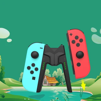 Şarj İstasyonu Oyun Kavrama Kolu Denetleyici Nintendo Anahtarı Joy-Con Tutucu