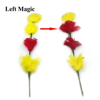 Renk Değişimi Çiçek (45 cm) sihirli Hileler Çiçek Demet Shift Sihirli Sahne Illusion Sahne Sihirli Mentalism İnanılmaz Hile Mentalism