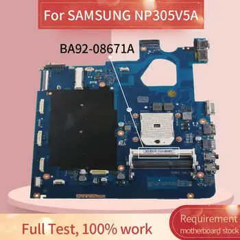 BA92-08671A SAMSUNG NP305V5A 305V5A Dizüstü Anakart BA41-01677A BA92-08671B AMD DDR3 Laptop Anakart
