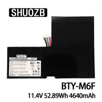 BTY-M6F Laptop Batarya İçin MSI GS60 2PL 2QE 6QE 6QC MS-16H2 2PE MS-16H4 2QC 2QD 6QC-257XCN Serisi 11.4 V 52.89 Wh 4640mAh SHUOZB