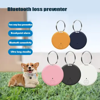 Kedi Köpek GPS Bluetooth 5.0 Tracker Anti-Kayıp Cihazı Yuvarlak Anti-Kayıp