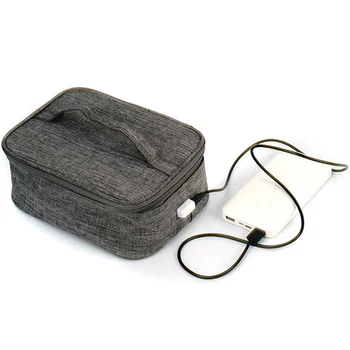12V Oxford gıda ısıtma çantası USB Fişi Araba Piknik gıda ısıtıcısı Fırın elektrikli ısıtmalı paket Ofis öğle Yemeği yemek kabı ısıtıcı