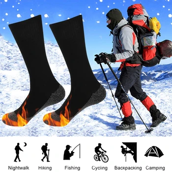 35 Derece Termostatik Çorap Kapalı Açık spor termal çorap Yetişkinler için Kadın erkek Açık kürek kar ısıtıcı çorap