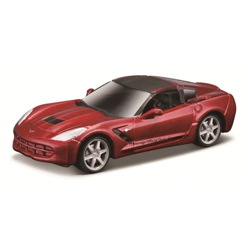 Bburago 1: 64 2014 Corvette Stinngray Alaşım Lüks Araç pres döküm model arabalar Oyuncak Koleksiyonu Hediye
