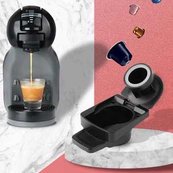 Kapsül Adaptörü Nespresso Orijinal Kapsül Dönüştürmek Tutucu İle Uyumlu Dolce Gusto Krema Makinesi