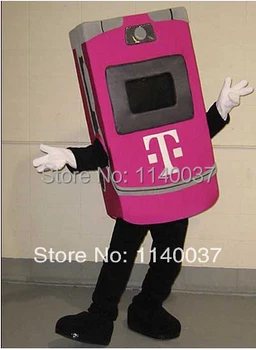 maskot Telefon T-Mobile Maskot Kostüm Özel fantezi kostüm anime cosplay kitleri mascotte tema süslü elbise karnaval kostüm