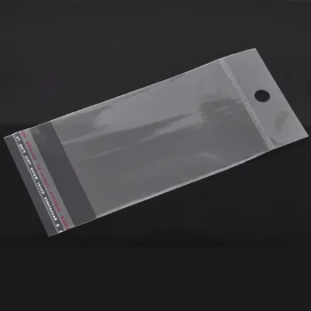Doreen Kutusu hot - 200 Kendinden Yapışkanlı Mühür Plastik Poşetler (Kullanılabilir 9x6cm) (B05759)