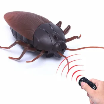 Kızılötesi Uzaktan Kumanda Böcek Oyuncaklar Prank Böcekler Cadılar Bayramı Hediye Yetişkin Simülasyon Örümcek Karıncalar Hamamböceği Elektrikli RC Oyuncak
