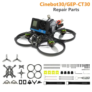 GEPRC Cinebot30 Yarış Quadcopter GEP-CT30 Karbon Fiber Çerçeve Tamir Parçaları vida kiti İçin 3 inç RC FPV Drone Aksesuarları