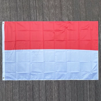 xvggdg YENİ endonezya Bayrağı 3ft x 5ft Asılı endonezya Bayrağı Polyester standart Bayrak Afiş