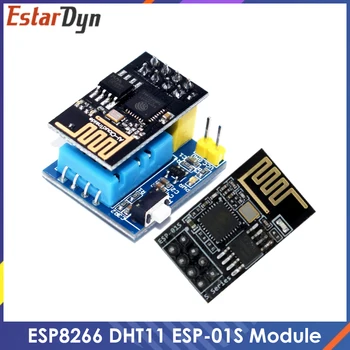 10 Adet ESP8266 ESP - 01 ESP-01S DHT11 Sıcaklık Nem Sensörü Modülü esp8266 Wifi NodeMCU Akıllı Ev IOT