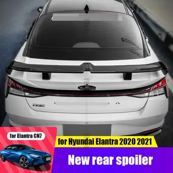 Hyundai Elantra Avante için CN7 2020 2021 2022 Kişilik Yeni Spor Mecha Kuyruk ABS Malzeme Araba Arka Spoiler