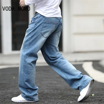 Ilkbahar Yaz erkek İnce Düz bacak Gevşek Kot Klasik Tarzı Gelişmiş Streç dökümlü pantolon Erkek Kot Pantolon Erkek Kot