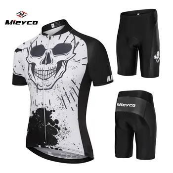 Kafatası 2020 Pro Takım Bisiklet Giyim / Yol bisiklet kıyafeti Yarış Giysileri Hızlı Kuru erkek Bisiklet Jersey Seti Ropa Ciclismo Maillot