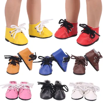 5 CM Bebek Payetli deri ayakkabı Fit Bjd ve 14.5 İnç Bebek Giysileri Aksesuarları Bebek Doğum Günü Festivali Hediye noel hediyesi