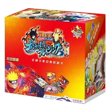 YENİ Anime Naruto Kartları Hobi Koleksiyonu Oyun Oynamak TCG Nadir Ticaret Kartı Figürleri Sasuke Ninja Kakashi Çocuklar için Hediye Oyuncaklar