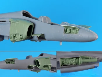 1/72 Ölçekli Döküm Reçine şekilli kalıp Montaj Kiti Uçak Modifikasyon Parçaları genişletme kartı parça kiti Boyasız T-4