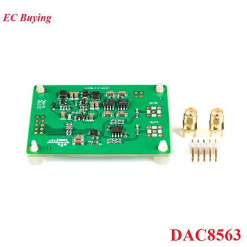 DAC8563 DAC Modülü Dijital-Analog Dönüştürme Modülü Veri Toplama Çift 16-bit 10V Sinyal Genlik Tek / Bipolar Çıkış