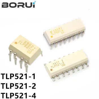 10 adet / grup TLP521-1GB TLP521-1 P521-1 P521 DIP-4 TLP521-2GB TLP521-2 DIP8 TLP521-4 TLP521-4GB DIP-16 SOP-16 Optokuplörler Stokta