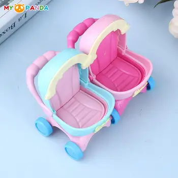 1: 12 Evcilik Minyatür Simülasyon e n e n e n e n e n e n e n e n e n e Bebek Arabası Bebek Arabası Modeli DIY Bebek Evi Mobilya Aksesuarları Oyun Evi Oyuncak