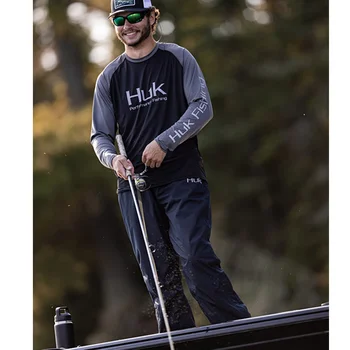 Yaz erkek Uzun Kollu Performans Balıkçılık Gömlek Anti-Uv Hafif Camisa De Pesca Nefes Anti Sivrisinek Hızlı Kuru Tops