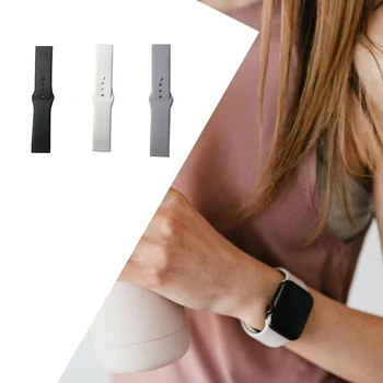 Silikon saat kayışı için D20 / Y68 / Y68PLUS Yumuşak kordon akıllı saat Bilezik Yerine Kayış Spor Watchband Smartwatch Aksesuarları