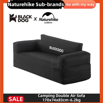 Naturehike-Blackdog Kamp Çift şişme sofa Taşınabilir Açık Piknik hava yatağı Tembel şişme yatak Lüks Açık çekyat