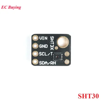 SHT31 Dijital Sıcaklık ve Nem Sensörü Modülü SHT31-D I2C IIC Arayüzü Çevre Algılama Akıllı Ev Arduino İçin SH