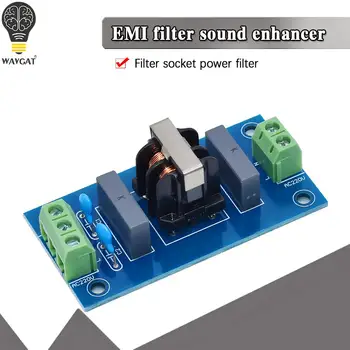 EMI Filtresi ses yükseltici Filtre Soketi 220V 2A EMI Filtre Modülü elektrik panosu