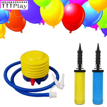 Ayak Balon hava pompası Balonlar Ayak Topları Şişirme El İtme hava pompası Etkinlik ve Parti Malzemeleri Yüksek Kaliteli Balon şişirme pompası