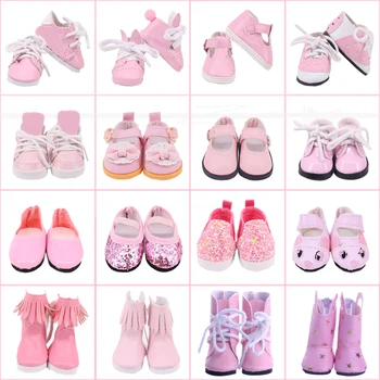 5cm Bebek Ayakkabıları Tuval Karikatür pu ayakkabıları İçin 14.5 İnç amerikan oyuncak bebek ve 1/6 BJD Blythe Doll EXO Bebek Botları 35Cm Paola Renio Bebek kız çocuk oyuncağı