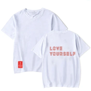 Asla Yalnız Yürümek Yaz Erkek / Kadın Kısa Kollu Pamuklu Y2k T-shirt Harajuku 90S Çift Boy Kırpma Üst Streetwear Ucuz Tshirt