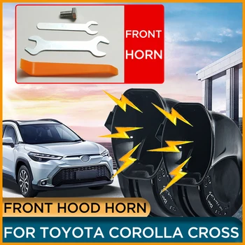 Ön Araba Süper Ses Sinyali Korna Toyota Corolla Cross 2022 İçin İç Hoparlörler Boynuz Toyota Corolla Cross 2023 aksesuarları