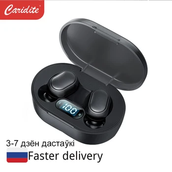 Caridite İ7 TWS Bluetooth Kulaklık Yeni Varış Kablosuz Süper Bas Stereo Kulaklık LED dijital ekran Kulakiçi Taşınabilir Kulaklık