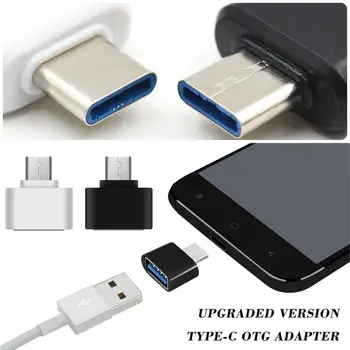Tip-C USB Adaptörü 3.0 USB-C 3.1 Erkek OTG A Dişi Veri Konektörü Dönüştürücü Flash Sürücü Fare Tip-C Erkek USB Dişi