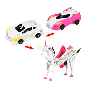 Hello Carbot Unicorn Mirinae Başbakan Serisi Dönüşüm Aksiyon Figürü Robot Araç Araba Oyuncak Ev Süsler Noel Dekorasyon