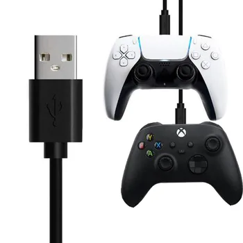 C tipi USB şarj aleti Kablosu Güç besleme kablosu Sony PS5 / Xbox serisi X xsx Denetleyici Anahtarı Pro Gamepad NS Lite Şarj Kablosu